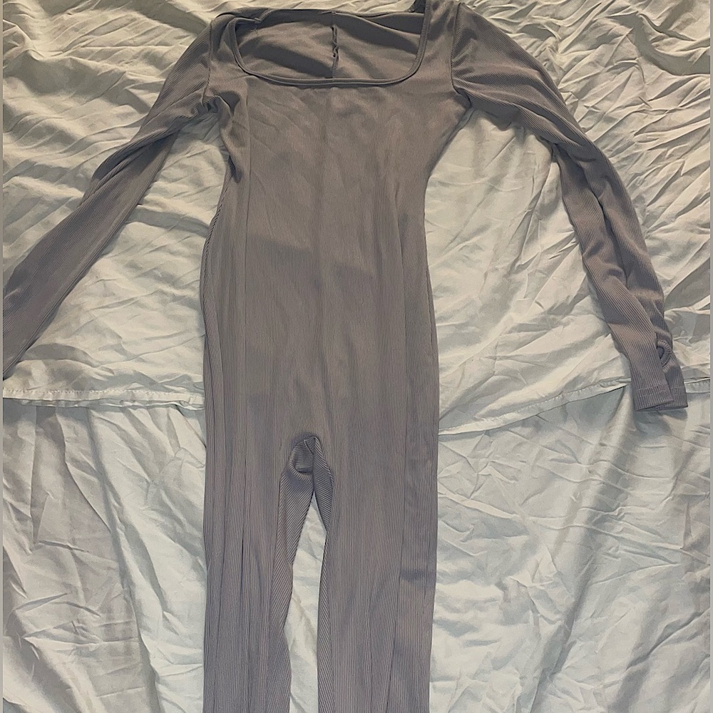 Grey jumpsuit